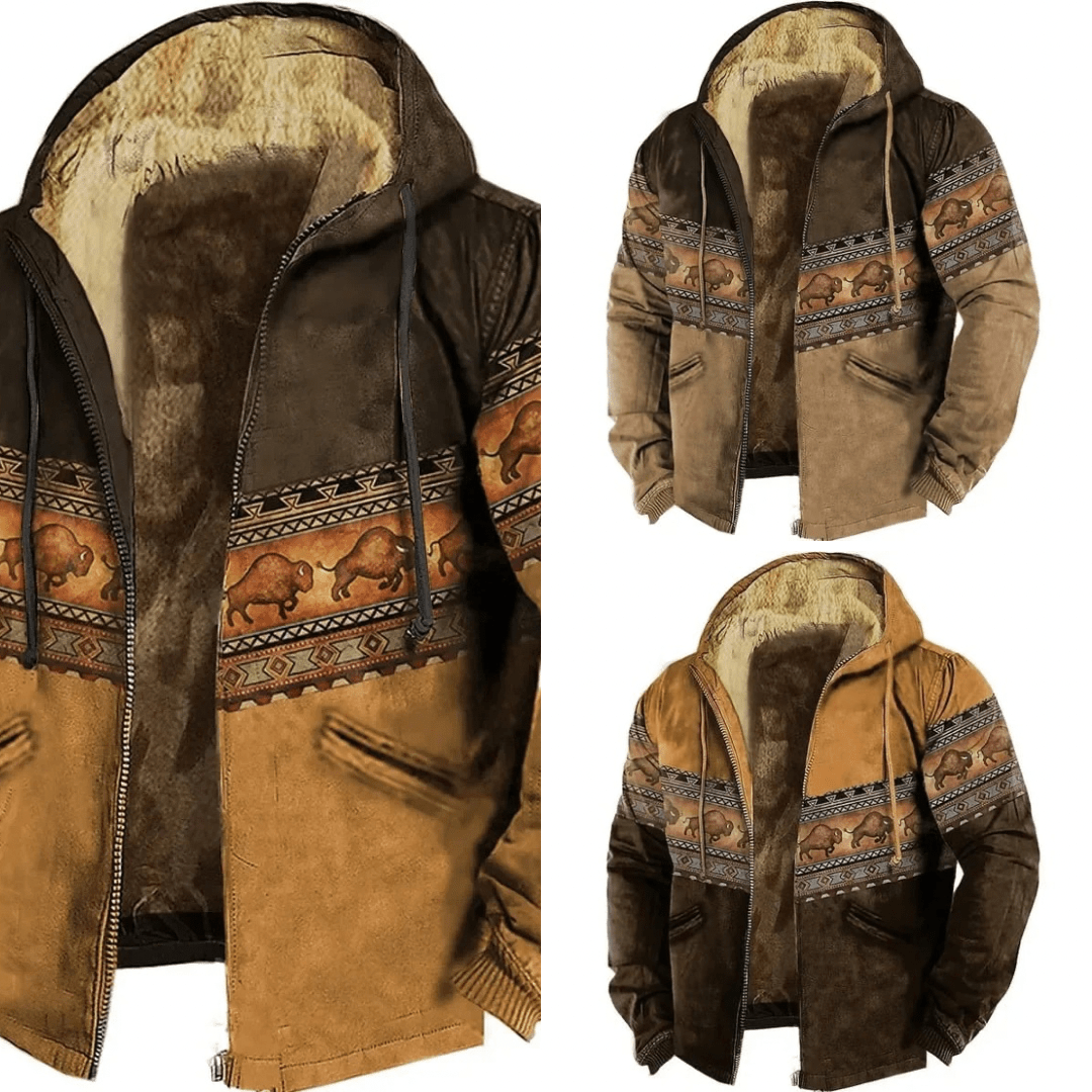 Heinrich - Warm Winter Jacket with Hood
