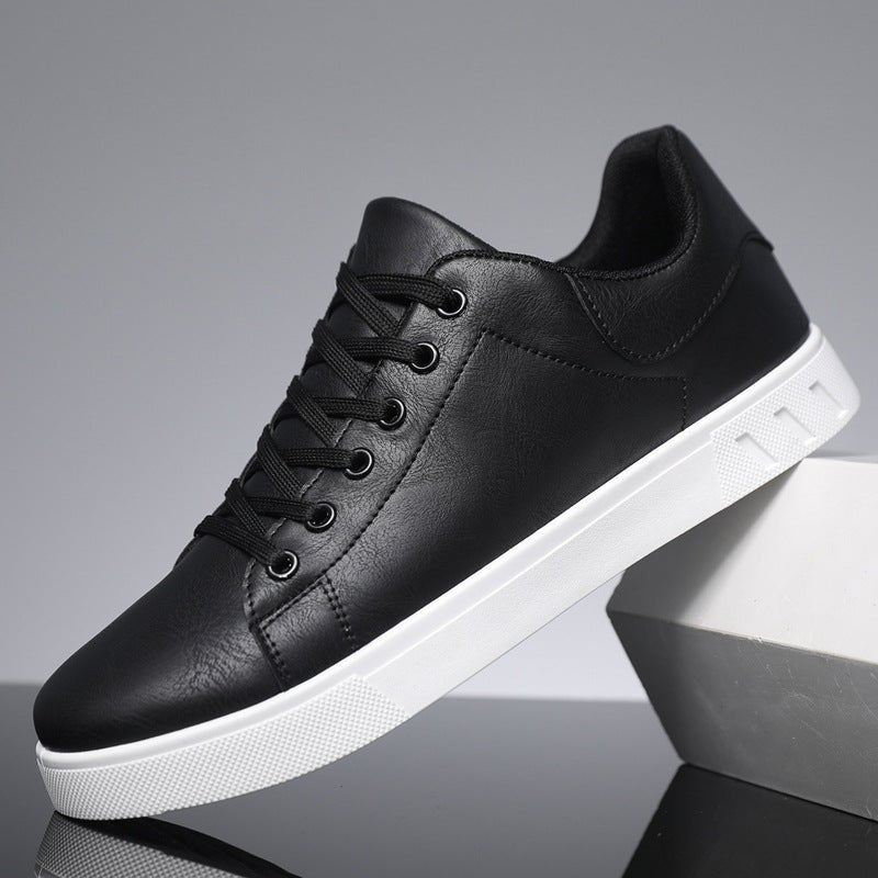 Jonas – Minimalist Casual Low - Top Trainers - Shoes - Black - Jones & Smith
