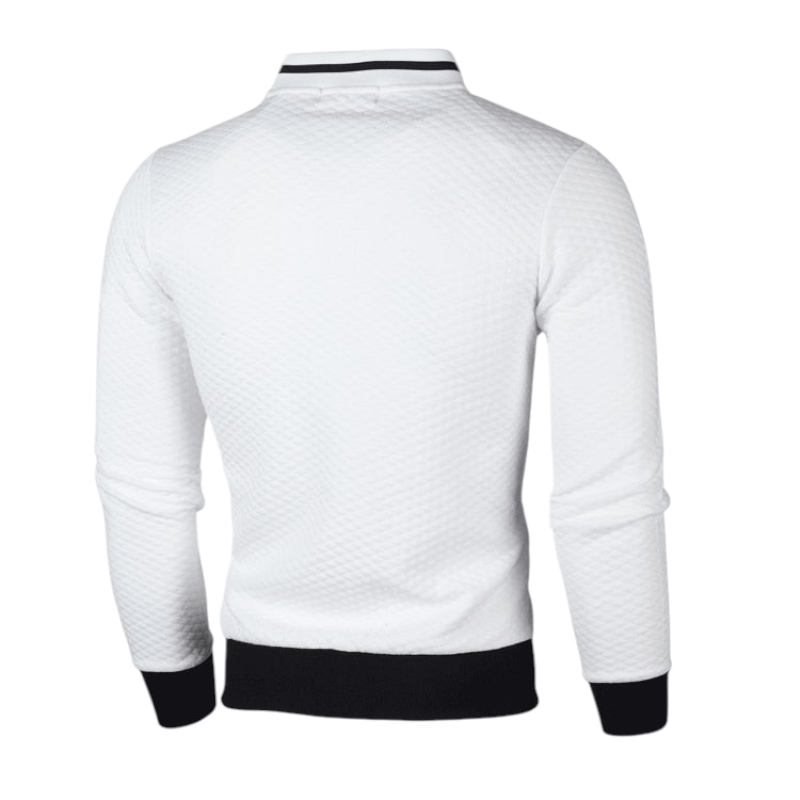 Jonas – Slim Fit Zip - Up Sweater - Sweater - Jones & Smith