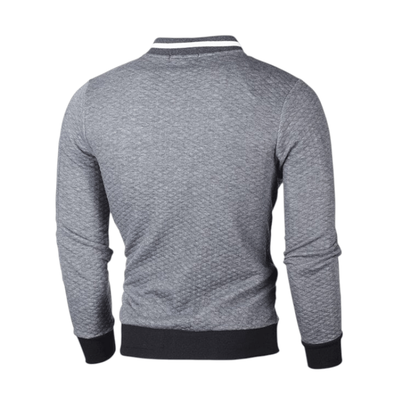 Jonas – Slim Fit Zip - Up Sweater - Sweater - Jones & Smith