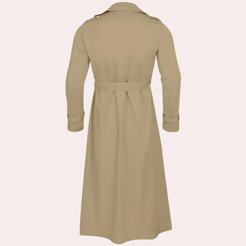 Jonas - Trench Coat - made of wool for business outfit - Trench Coats - Jones & Smith