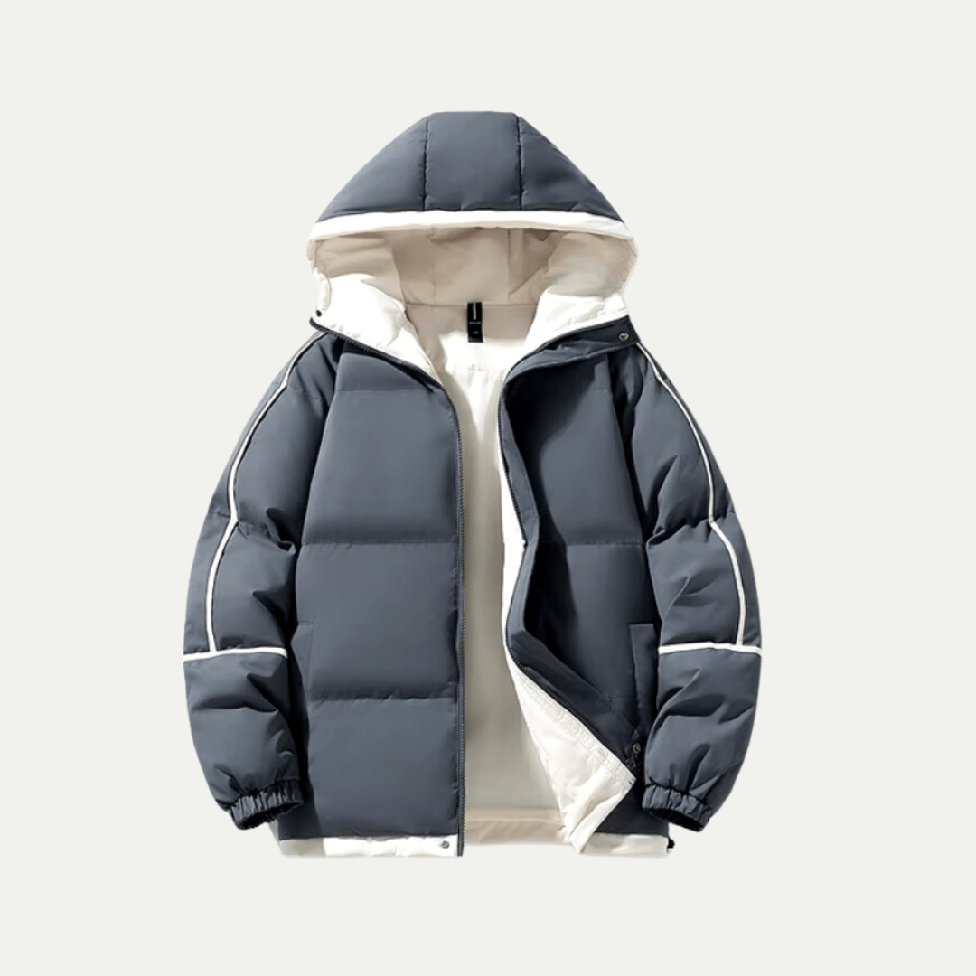 Karsten - Warmer Padded Jacket with Hood - Quilted Jackets - Jones & Smith