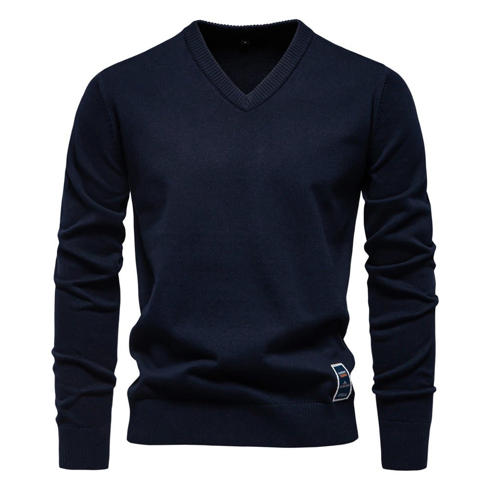 Lukas – Classic V - Neck Sweater - Sweaters - Jones & Smith