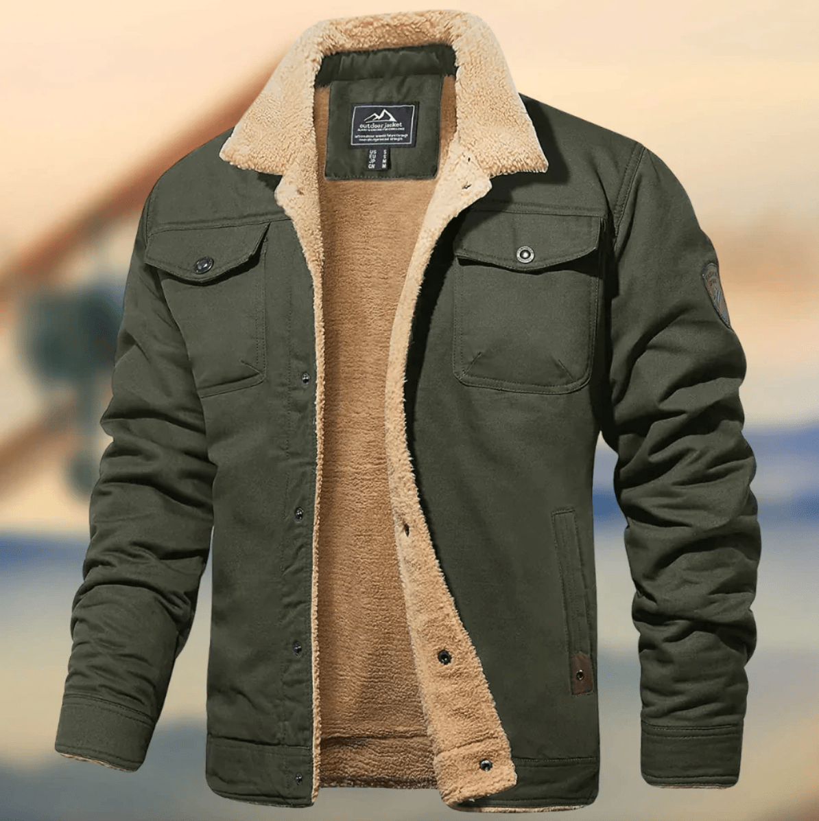 Markus - Warm Jacket with Snug Comfort - Jackets - Jones & Smith