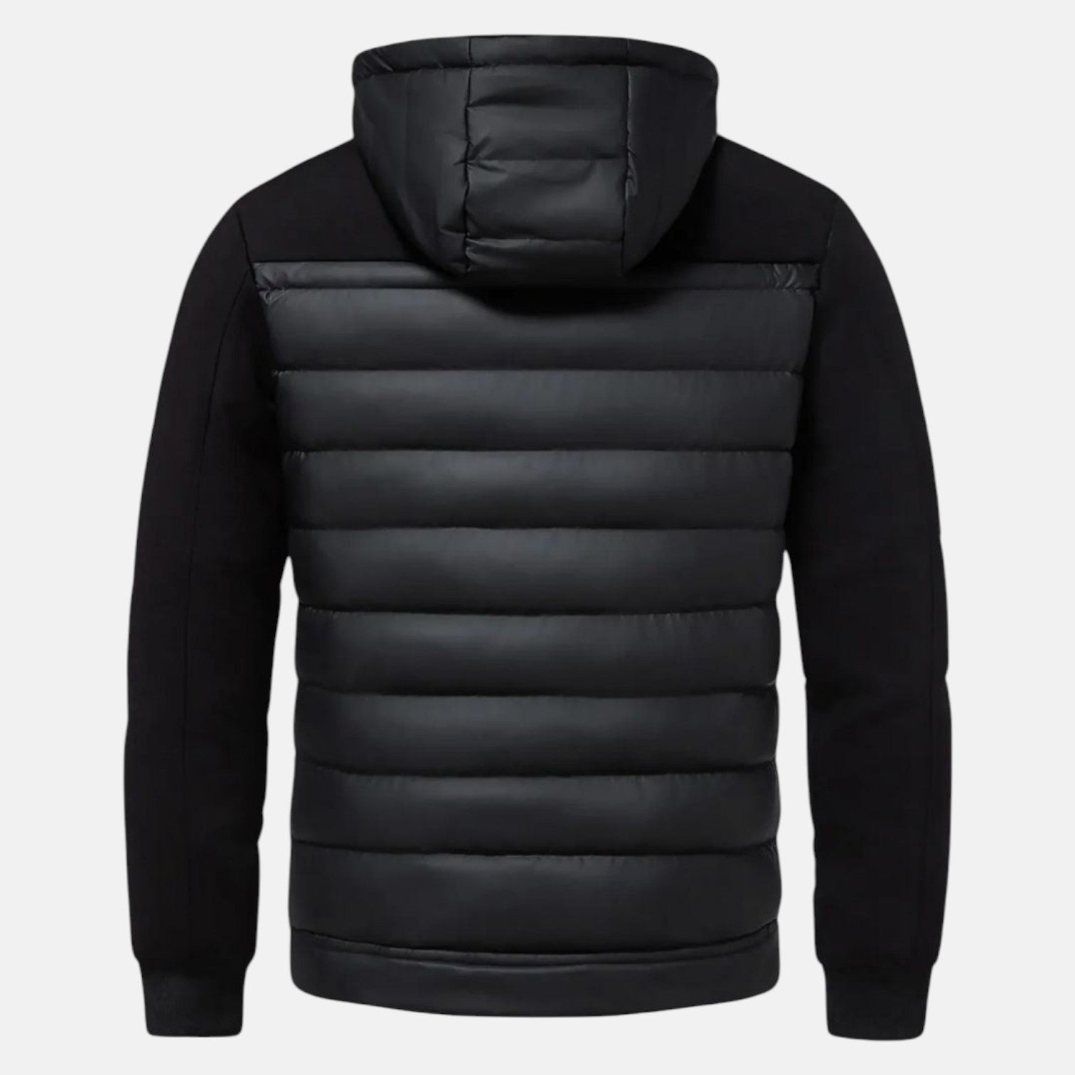 Mateo – Men's Cotton Padded Jacket - Puffer Jacket - Black - Jones & Smith