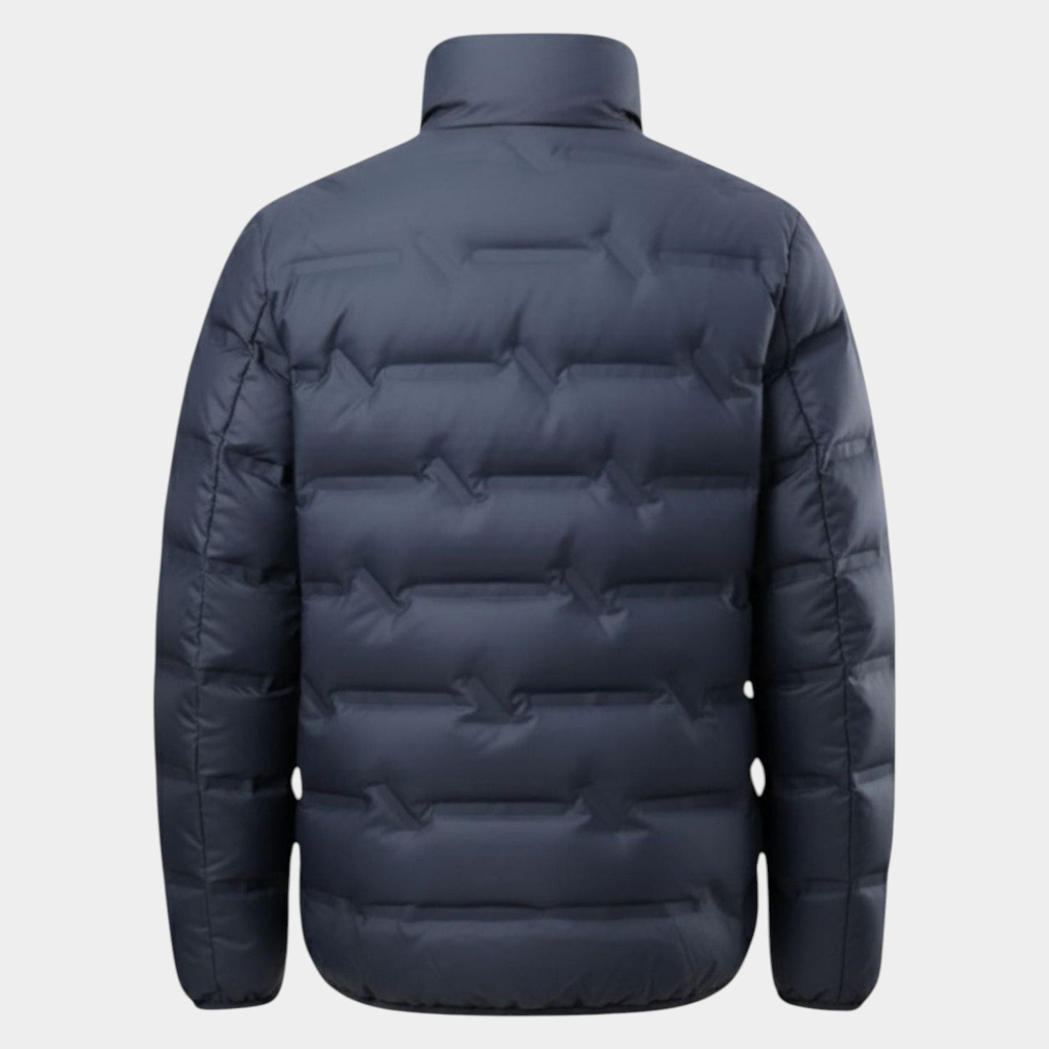 Naveo – Men's Winter Jacket - Puffer Jacket - Navy Blue - Jones & Smith