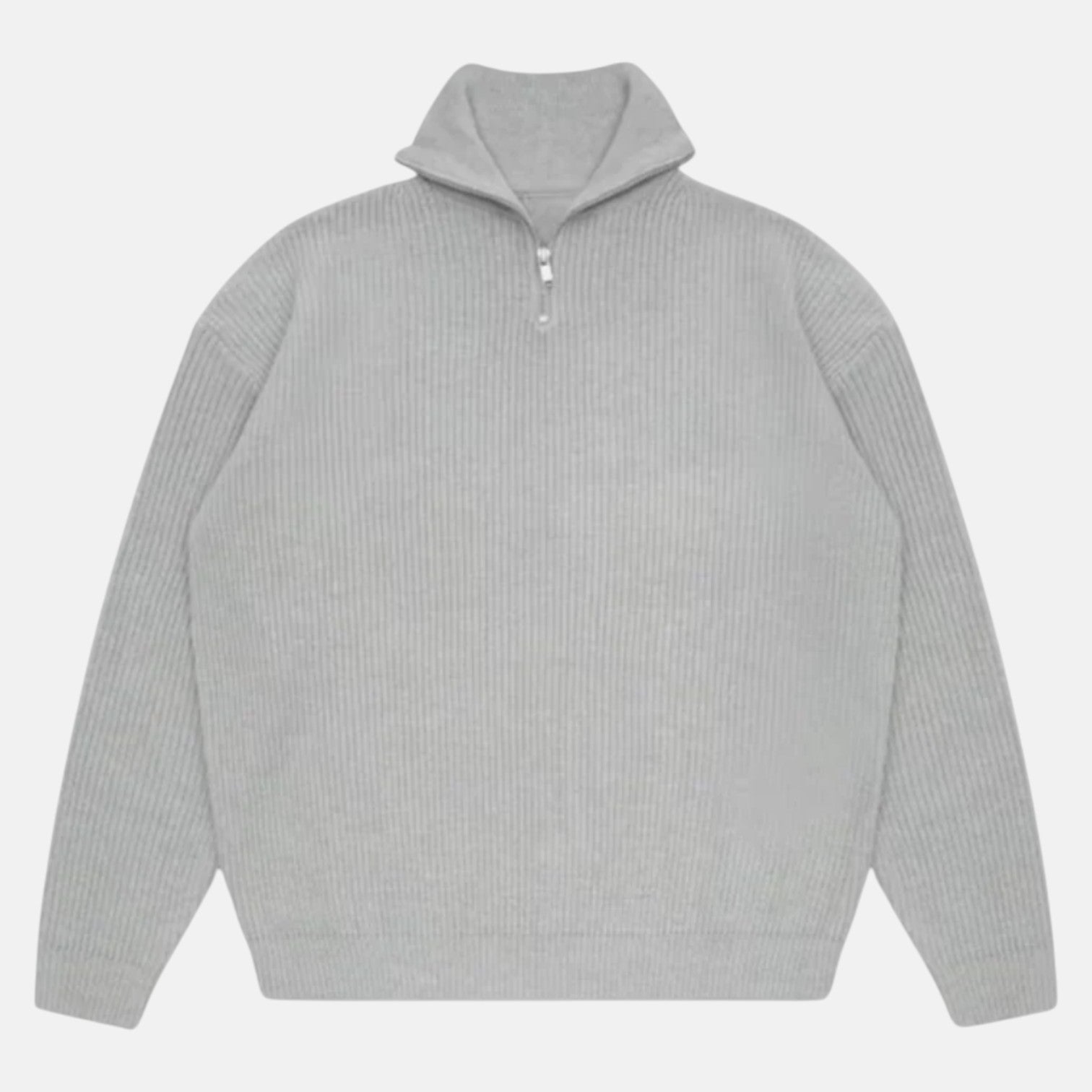 Sandro – Men's Wool Winter Jumper - Sweater - Grey - Jones & Smith