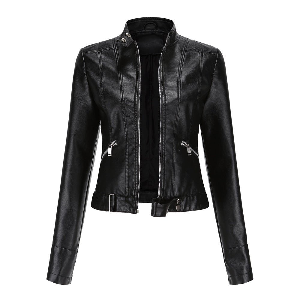 Tabea - Stylish Leather Jacket in Modern Design