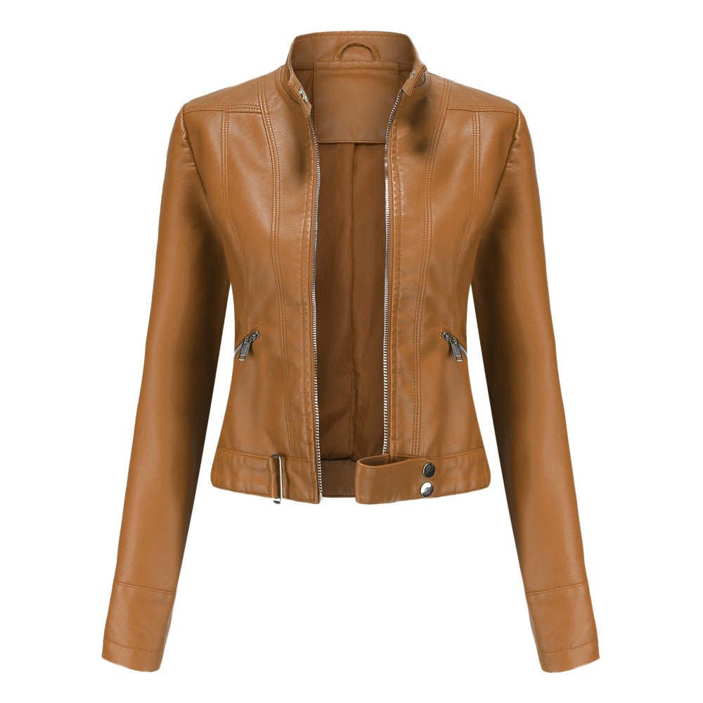 Tabea - Stylish Leather Jacket in Modern Design