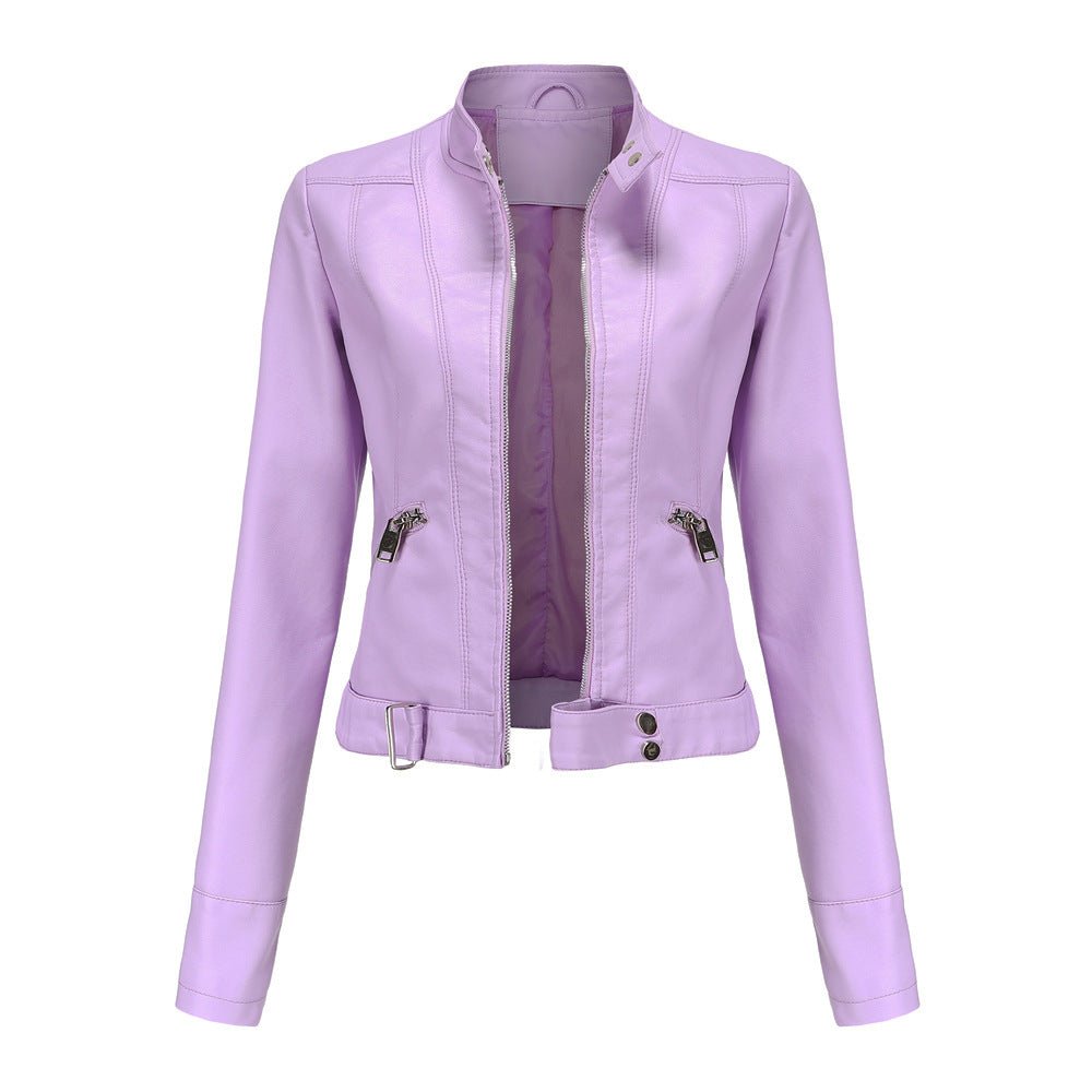 Tabea - Stylish Leather Jacket in Modern Design