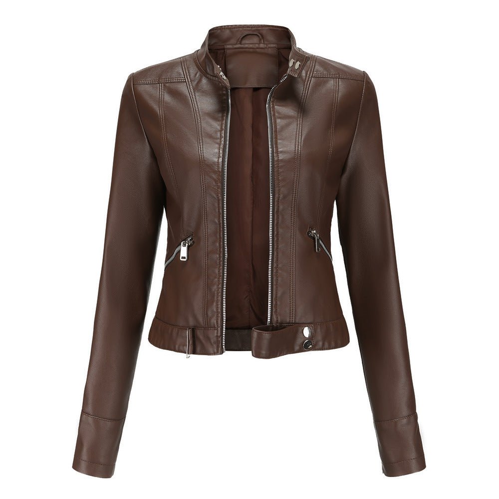 Tabea - Stylish Leather Jacket in Modern Design