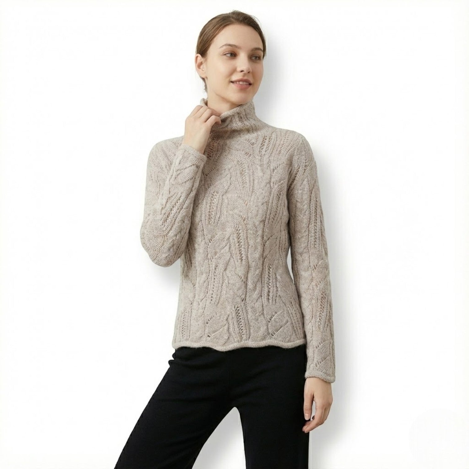 Mira – Women's Cotton Knitted Jumper