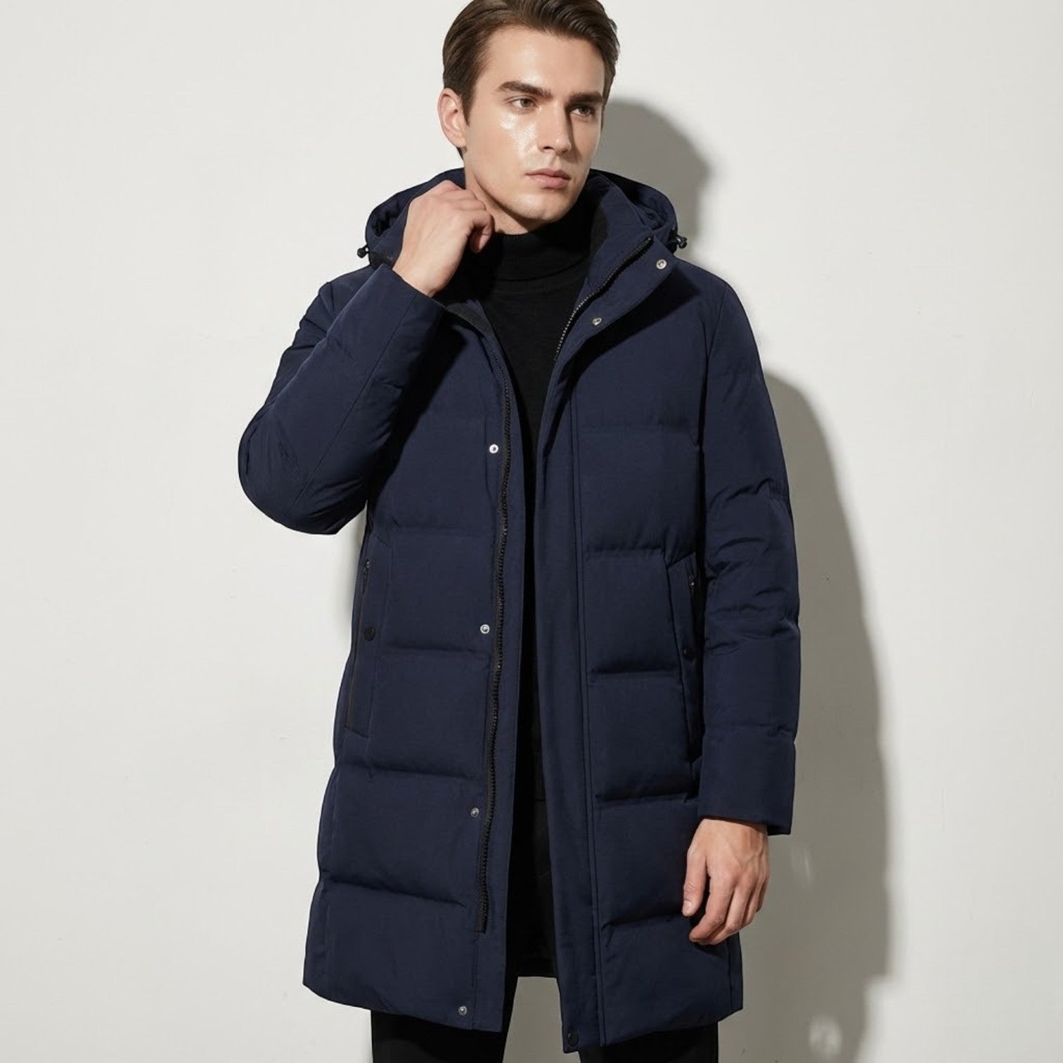 Lior – Men's Winter Down Parka with Hood