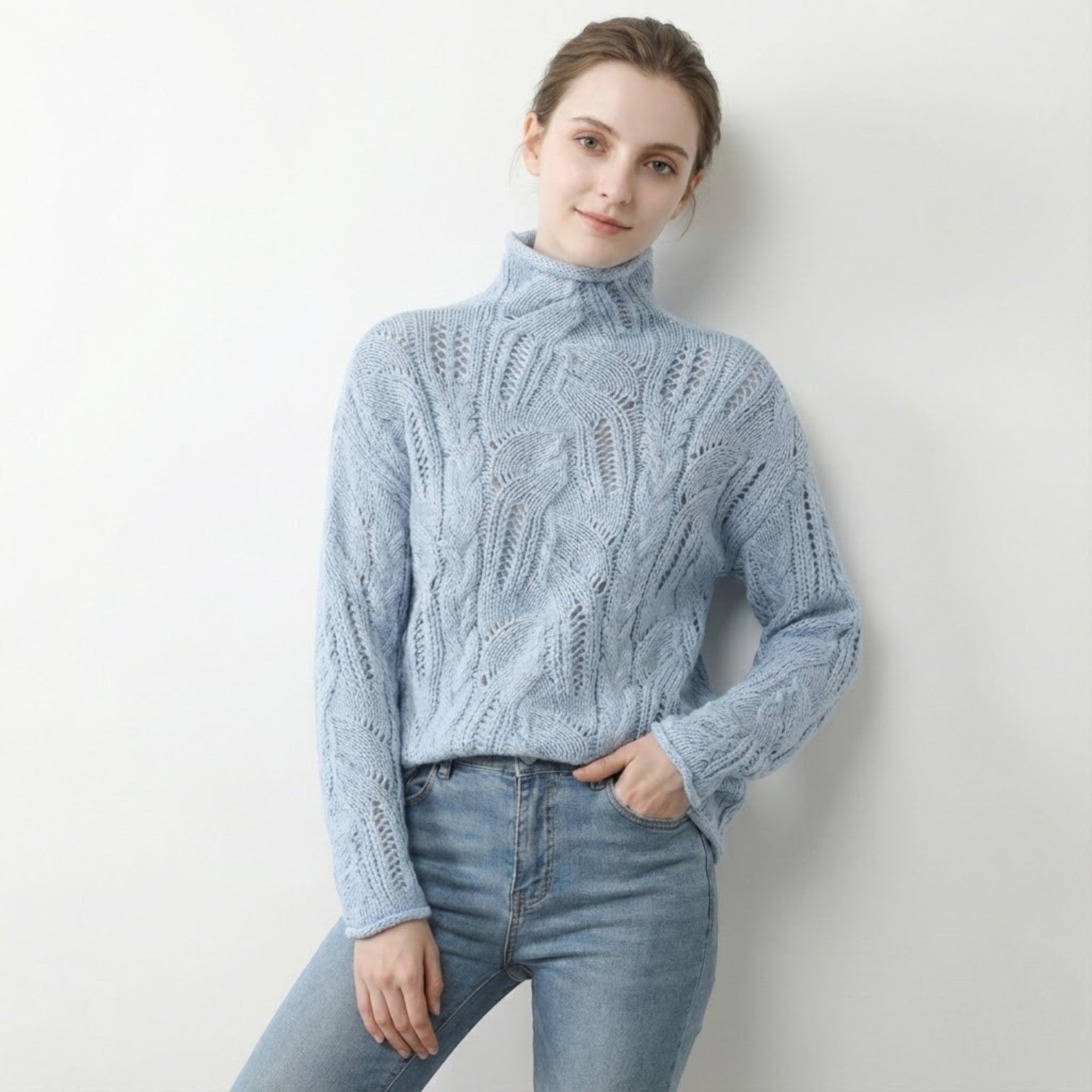 Mira – Women's Cotton Knitted Jumper