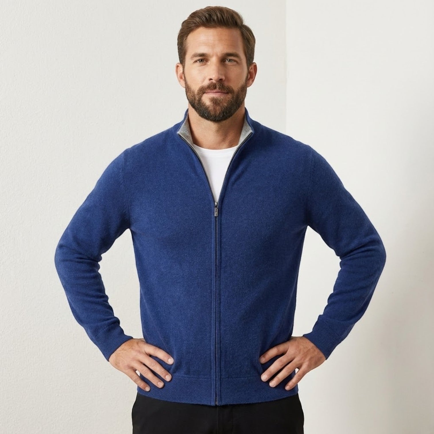 Elias – Men's Cotton Cardigan