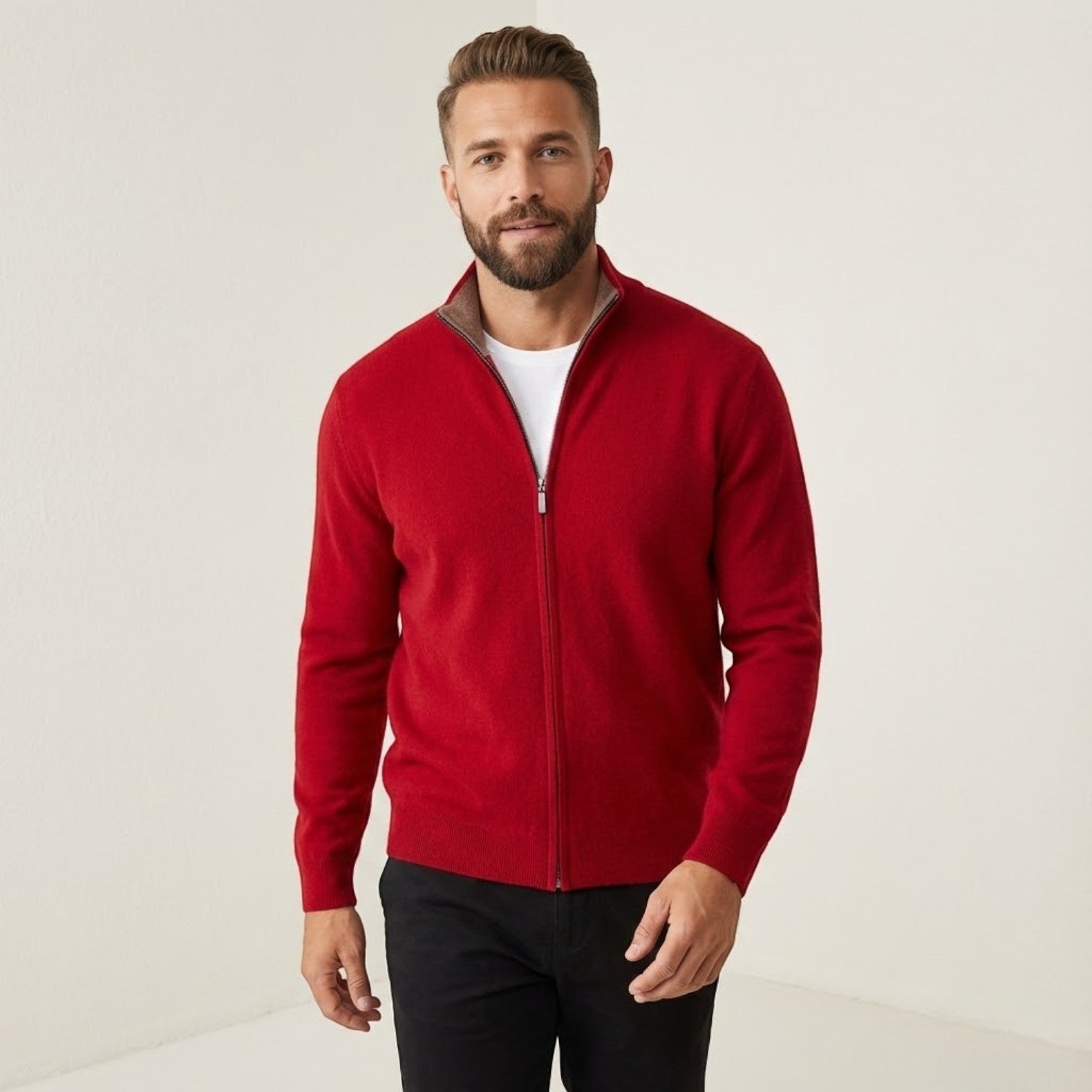 Elias – Men's Cotton Cardigan
