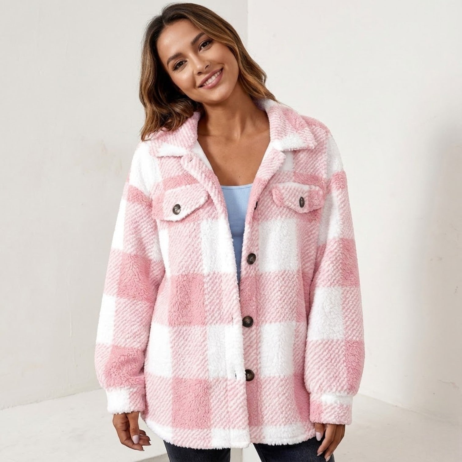Isalie – Women's Check Jacket